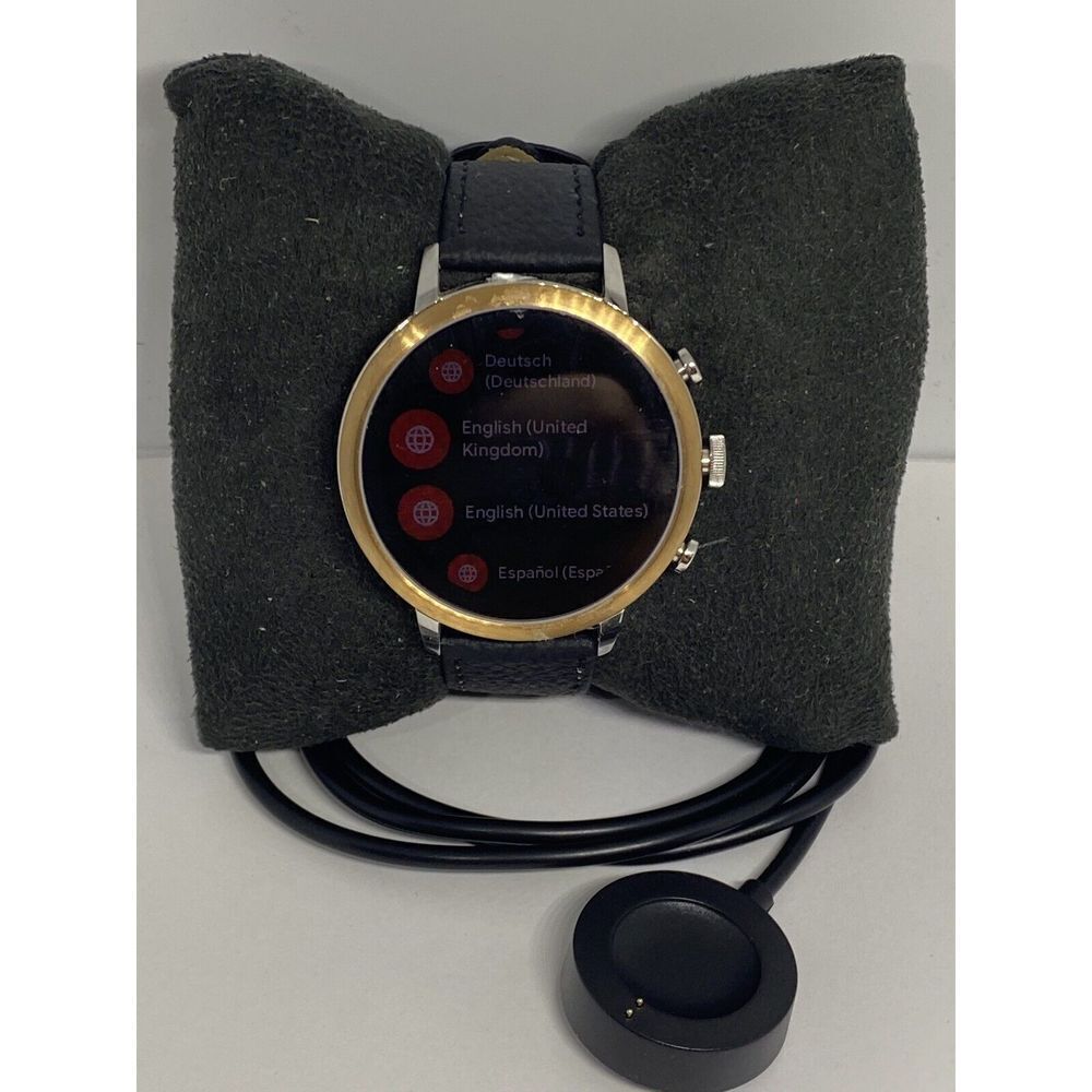 Fossil Gen 4 Authentic Digital Dial Smart Watch Custom Band FTW6016 AB616